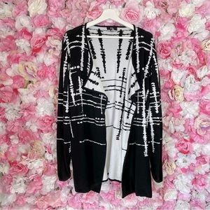 Orly Long Sleeve Open Knit Sweater Sz XL